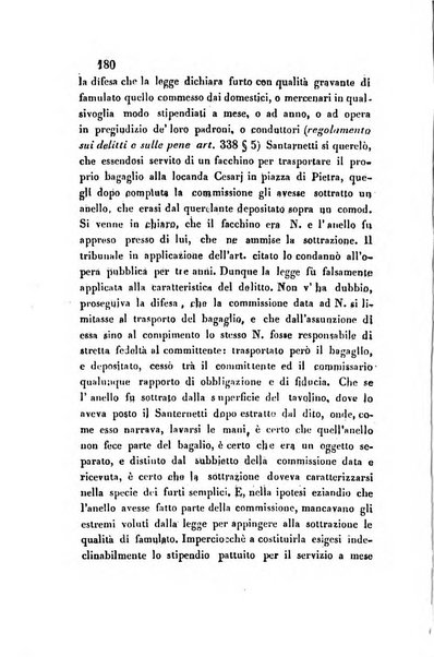 Giornale del Foro in cui si raccolgono le più importanti regiudicate dei supremi tribunali di Roma e dello Stato pontificio in materia civile