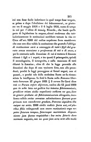 Giornale del Foro in cui si raccolgono le più importanti regiudicate dei supremi tribunali di Roma e dello Stato pontificio in materia civile