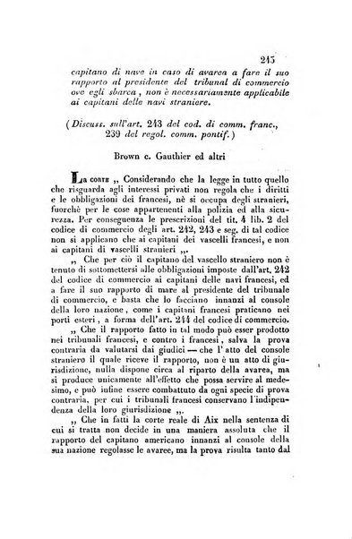 Giornale del Foro in cui si raccolgono le più importanti regiudicate dei supremi tribunali di Roma e dello Stato pontificio in materia civile