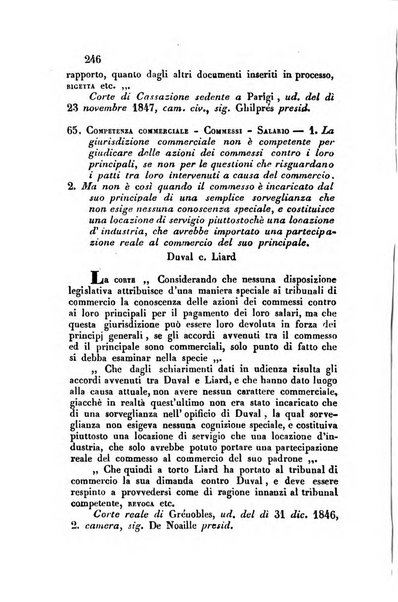 Giornale del Foro in cui si raccolgono le più importanti regiudicate dei supremi tribunali di Roma e dello Stato pontificio in materia civile