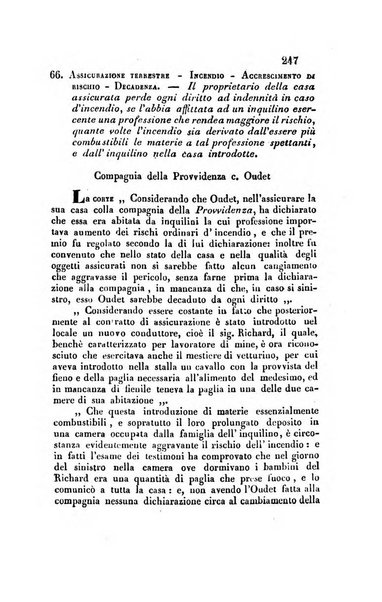 Giornale del Foro in cui si raccolgono le più importanti regiudicate dei supremi tribunali di Roma e dello Stato pontificio in materia civile