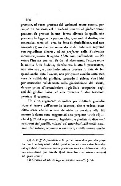 Giornale del Foro in cui si raccolgono le più importanti regiudicate dei supremi tribunali di Roma e dello Stato pontificio in materia civile