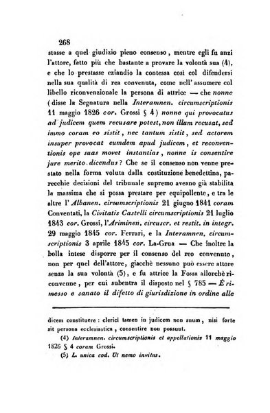 Giornale del Foro in cui si raccolgono le più importanti regiudicate dei supremi tribunali di Roma e dello Stato pontificio in materia civile