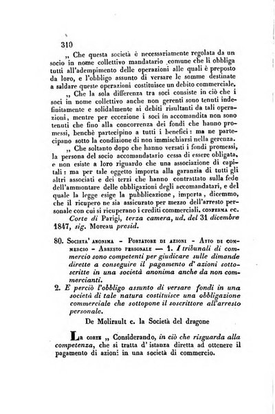 Giornale del Foro in cui si raccolgono le più importanti regiudicate dei supremi tribunali di Roma e dello Stato pontificio in materia civile