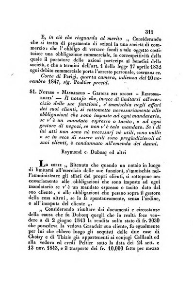 Giornale del Foro in cui si raccolgono le più importanti regiudicate dei supremi tribunali di Roma e dello Stato pontificio in materia civile