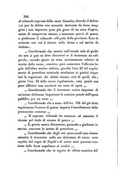 Giornale del Foro in cui si raccolgono le più importanti regiudicate dei supremi tribunali di Roma e dello Stato pontificio in materia civile