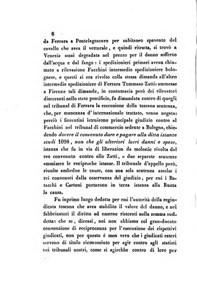 Giornale del Foro in cui si raccolgono le più importanti regiudicate dei supremi tribunali di Roma e dello Stato pontificio in materia civile