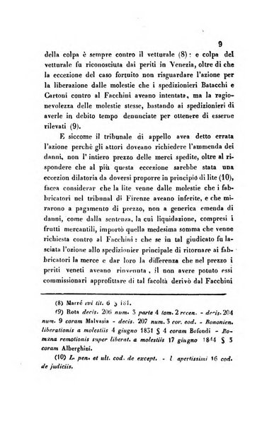 Giornale del Foro in cui si raccolgono le più importanti regiudicate dei supremi tribunali di Roma e dello Stato pontificio in materia civile