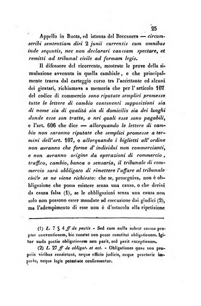 Giornale del Foro in cui si raccolgono le più importanti regiudicate dei supremi tribunali di Roma e dello Stato pontificio in materia civile