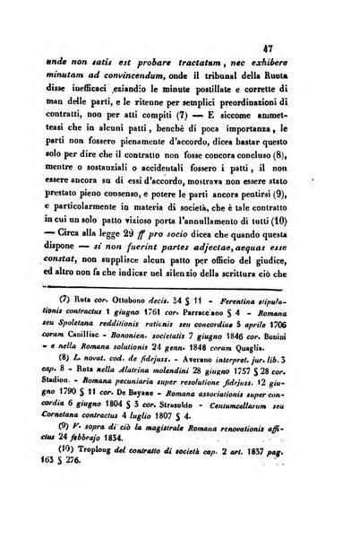 Giornale del Foro in cui si raccolgono le più importanti regiudicate dei supremi tribunali di Roma e dello Stato pontificio in materia civile