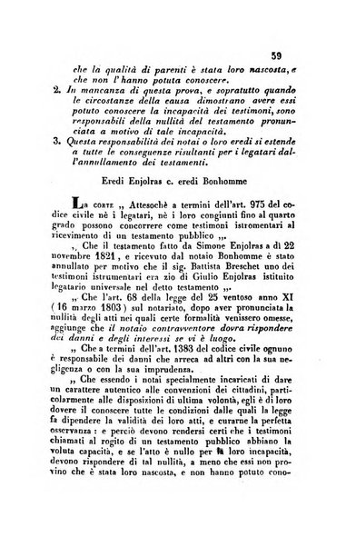 Giornale del Foro in cui si raccolgono le più importanti regiudicate dei supremi tribunali di Roma e dello Stato pontificio in materia civile