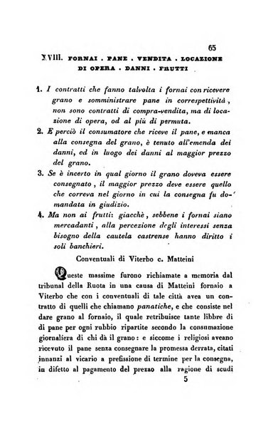 Giornale del Foro in cui si raccolgono le più importanti regiudicate dei supremi tribunali di Roma e dello Stato pontificio in materia civile