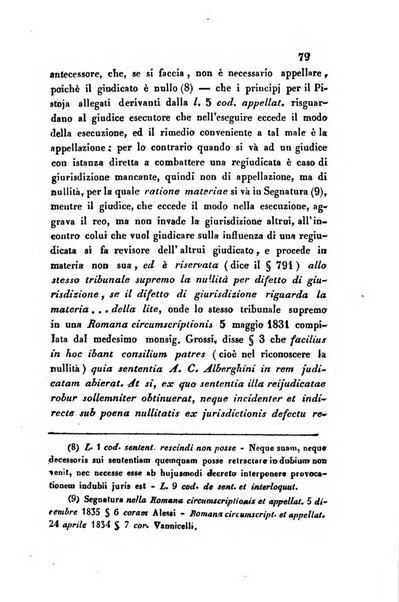 Giornale del Foro in cui si raccolgono le più importanti regiudicate dei supremi tribunali di Roma e dello Stato pontificio in materia civile