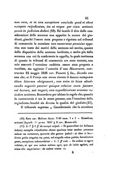 Giornale del Foro in cui si raccolgono le più importanti regiudicate dei supremi tribunali di Roma e dello Stato pontificio in materia civile