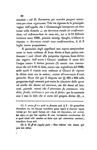 Giornale del Foro in cui si raccolgono le più importanti regiudicate dei supremi tribunali di Roma e dello Stato pontificio in materia civile