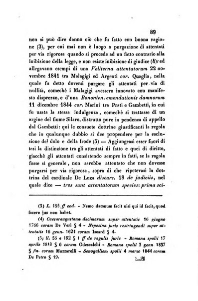 Giornale del Foro in cui si raccolgono le più importanti regiudicate dei supremi tribunali di Roma e dello Stato pontificio in materia civile