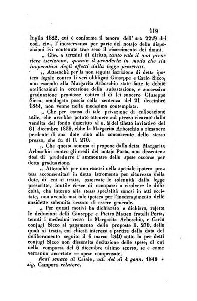 Giornale del Foro in cui si raccolgono le più importanti regiudicate dei supremi tribunali di Roma e dello Stato pontificio in materia civile