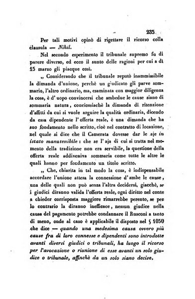 Giornale del Foro in cui si raccolgono le più importanti regiudicate dei supremi tribunali di Roma e dello Stato pontificio in materia civile