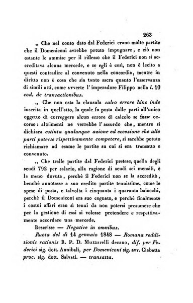 Giornale del Foro in cui si raccolgono le più importanti regiudicate dei supremi tribunali di Roma e dello Stato pontificio in materia civile