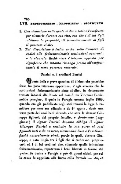 Giornale del Foro in cui si raccolgono le più importanti regiudicate dei supremi tribunali di Roma e dello Stato pontificio in materia civile