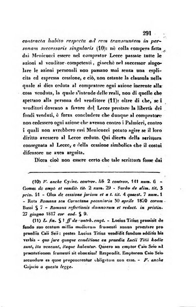 Giornale del Foro in cui si raccolgono le più importanti regiudicate dei supremi tribunali di Roma e dello Stato pontificio in materia civile