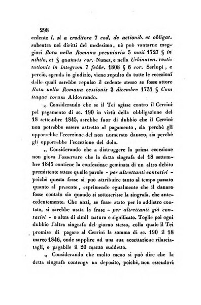 Giornale del Foro in cui si raccolgono le più importanti regiudicate dei supremi tribunali di Roma e dello Stato pontificio in materia civile