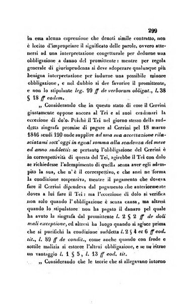 Giornale del Foro in cui si raccolgono le più importanti regiudicate dei supremi tribunali di Roma e dello Stato pontificio in materia civile