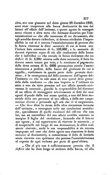 Giornale del Foro in cui si raccolgono le più importanti regiudicate dei supremi tribunali di Roma e dello Stato pontificio in materia civile