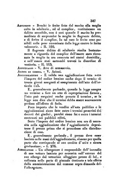 Giornale del Foro in cui si raccolgono le più importanti regiudicate dei supremi tribunali di Roma e dello Stato pontificio in materia civile