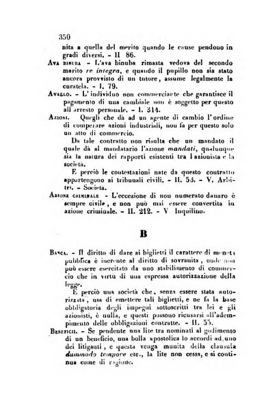 Giornale del Foro in cui si raccolgono le più importanti regiudicate dei supremi tribunali di Roma e dello Stato pontificio in materia civile