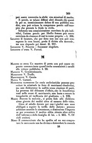 Giornale del Foro in cui si raccolgono le più importanti regiudicate dei supremi tribunali di Roma e dello Stato pontificio in materia civile