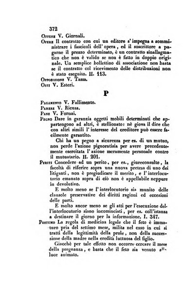 Giornale del Foro in cui si raccolgono le più importanti regiudicate dei supremi tribunali di Roma e dello Stato pontificio in materia civile