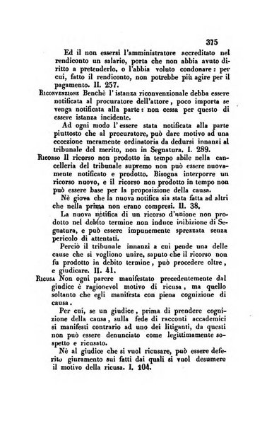 Giornale del Foro in cui si raccolgono le più importanti regiudicate dei supremi tribunali di Roma e dello Stato pontificio in materia civile