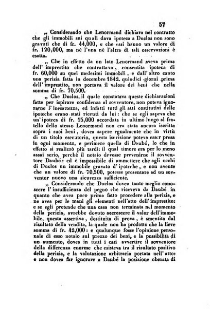 Giornale del Foro in cui si raccolgono le più importanti regiudicate dei supremi tribunali di Roma e dello Stato pontificio in materia civile