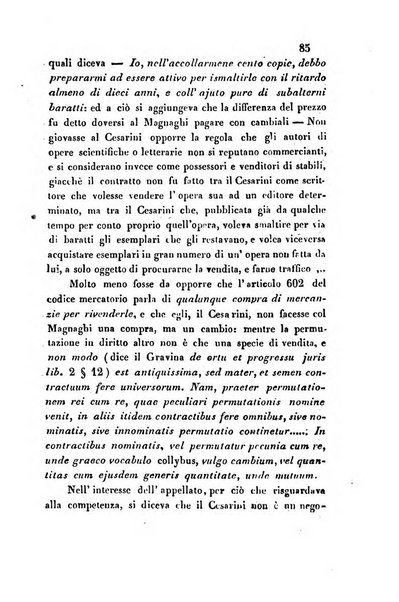 Giornale del Foro in cui si raccolgono le più importanti regiudicate dei supremi tribunali di Roma e dello Stato pontificio in materia civile