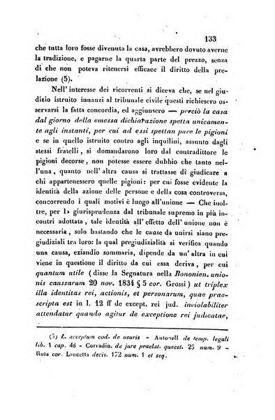 Giornale del Foro in cui si raccolgono le più importanti regiudicate dei supremi tribunali di Roma e dello Stato pontificio in materia civile