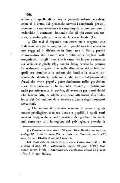 Giornale del Foro in cui si raccolgono le più importanti regiudicate dei supremi tribunali di Roma e dello Stato pontificio in materia civile