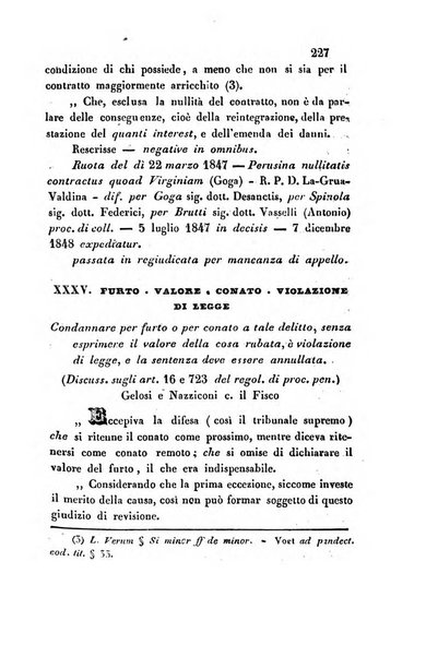 Giornale del Foro in cui si raccolgono le più importanti regiudicate dei supremi tribunali di Roma e dello Stato pontificio in materia civile