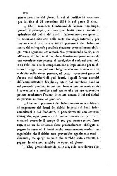 Giornale del Foro in cui si raccolgono le più importanti regiudicate dei supremi tribunali di Roma e dello Stato pontificio in materia civile