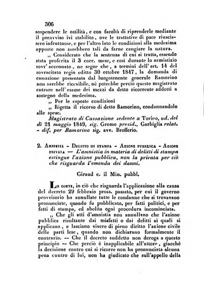 Giornale del Foro in cui si raccolgono le più importanti regiudicate dei supremi tribunali di Roma e dello Stato pontificio in materia civile