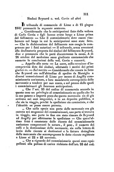 Giornale del Foro in cui si raccolgono le più importanti regiudicate dei supremi tribunali di Roma e dello Stato pontificio in materia civile