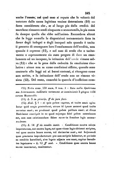 Giornale del Foro in cui si raccolgono le più importanti regiudicate dei supremi tribunali di Roma e dello Stato pontificio in materia civile