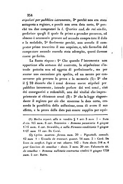 Giornale del Foro in cui si raccolgono le più importanti regiudicate dei supremi tribunali di Roma e dello Stato pontificio in materia civile