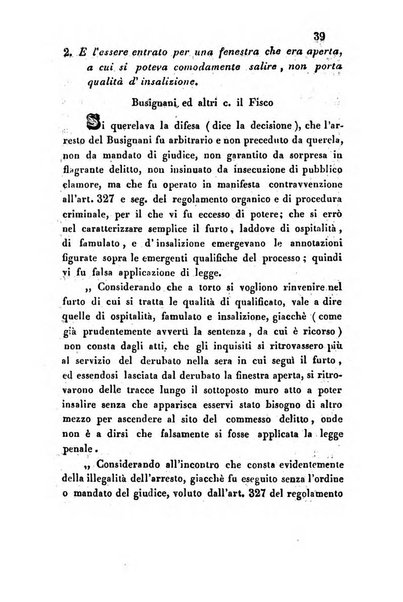 Giornale del Foro in cui si raccolgono le più importanti regiudicate dei supremi tribunali di Roma e dello Stato pontificio in materia civile