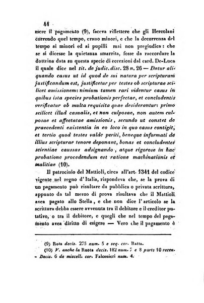 Giornale del Foro in cui si raccolgono le più importanti regiudicate dei supremi tribunali di Roma e dello Stato pontificio in materia civile