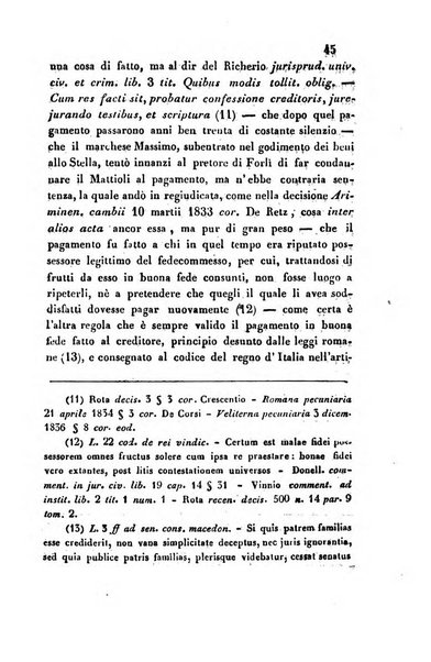 Giornale del Foro in cui si raccolgono le più importanti regiudicate dei supremi tribunali di Roma e dello Stato pontificio in materia civile