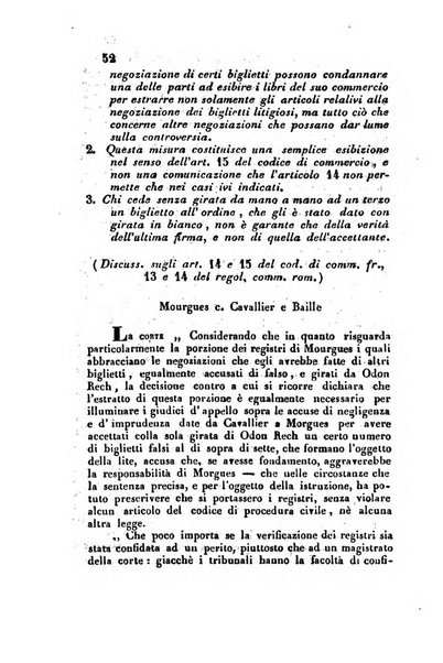 Giornale del Foro in cui si raccolgono le più importanti regiudicate dei supremi tribunali di Roma e dello Stato pontificio in materia civile