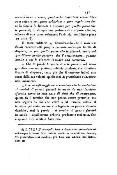 Giornale del Foro in cui si raccolgono le più importanti regiudicate dei supremi tribunali di Roma e dello Stato pontificio in materia civile