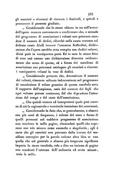 Giornale del Foro in cui si raccolgono le più importanti regiudicate dei supremi tribunali di Roma e dello Stato pontificio in materia civile