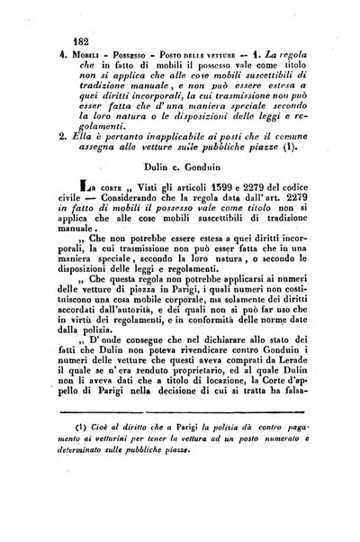 Giornale del Foro in cui si raccolgono le più importanti regiudicate dei supremi tribunali di Roma e dello Stato pontificio in materia civile